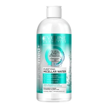 EVELINE FACEMED+ PURIFYING micelinis vanduo, 400 ml