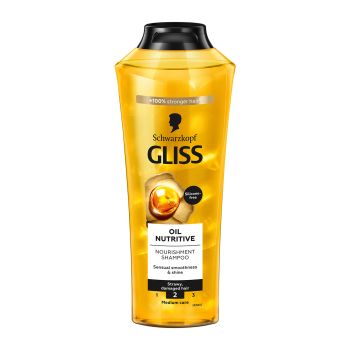 GLISS OIL NUTRITIVE plaukų šampūnas, 400 ml