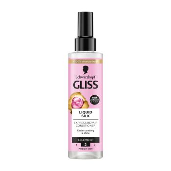 GLISS LIQUID SILK EXPRESS REPAIR plaukų kondicionierius, 200 ml