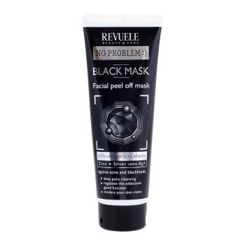 REVUELE NO PROBLEM BLACK veido kaukė, 80 ml