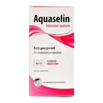 AQUASELIN INTENSIVE rutulinis dezodorantas - antiperspirantas moterims, 50 ml