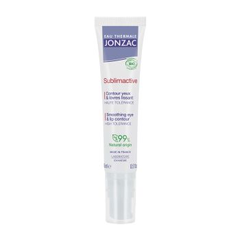EAU THERMALE JONZAC SUBLIMACTIVE ANTI - RIDES paakių ir lūpų kremas, 15 ml