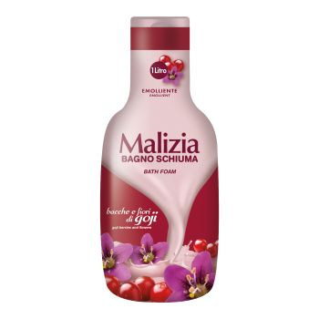 MALIZIA GOJI BERRIES & FLOWERS vonios putos, 1000 ml