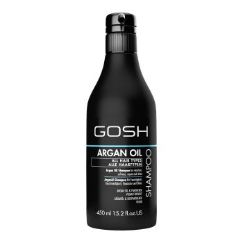 GOSH ARGAN OIL plaukų šampūnas, 450 ml