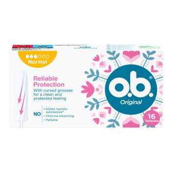 O.B. NORMAL tamponai (16 vnt.)