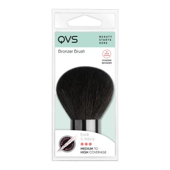 QVS BRONZER kosmetinis veido ir kūno šepetėlis