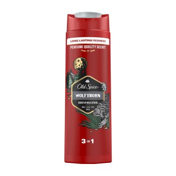 OLD SPICE WOLFTHORN dušo želė, 400 ml