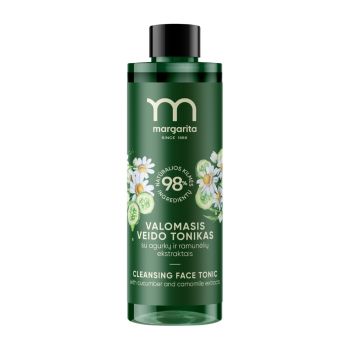 MARGARITA valomasis tonikas su agurkų ir ramunėlių ekstraktais, 200 ml