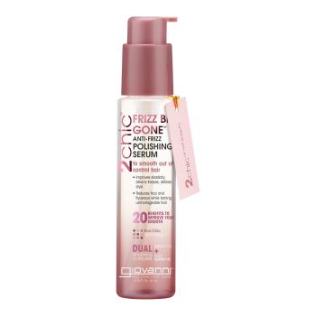 GIOVANNI 2CHIC FRIZZ BE GONE plaukų serumas, 81 ml