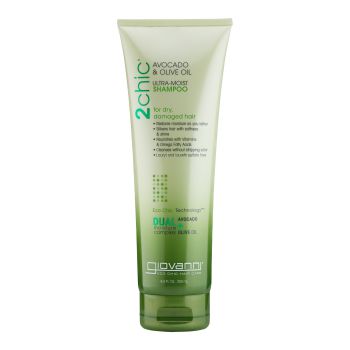 GIOVANNI 2CHIC ULTRA-MOIST plaukų šampūnas, 250 ml