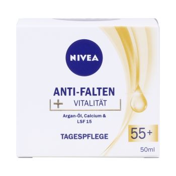 NIVEA ANTI - FALTEN 55 atkuriamasis dieninis kremas, 50 ml