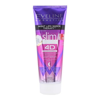 EVELINE SLIM EXTREME 4D ANTI - CELLULITE naktinis serumas, 250 ml