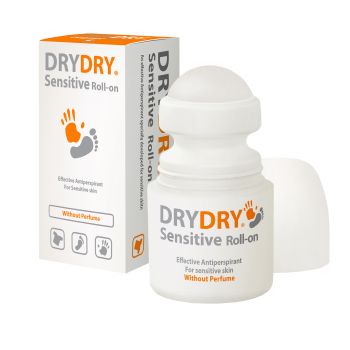 DRY DRY SENSITIVE rutulinis antiperspirantas, 50 ml