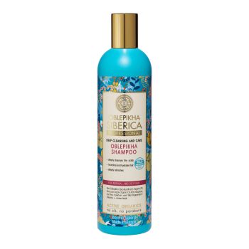NATURA SIBERICA OBLEPIKHA normalių ir riebių plaukų šampūnas, 400 ml