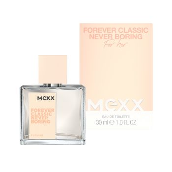 MEXX FOREVER CLASSIC NEVER BORING tualetinis vanduo moterims, 30 ml