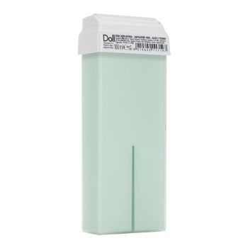 DOLL ALOE & TITANIO depiliacinis vaškas su rutuliniu aplikatoriumi, 100 ml