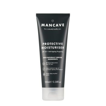 MAN CAVE PROTECTIVE SPF20 & ANT- AGING veido drėkiklis, 100 ml