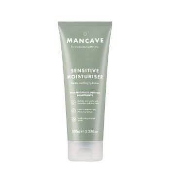 MAN CAVE SENSITIVE veido drėkiklis, 100 ml