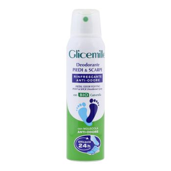 GLICEMILLE FOOT & SHOE purškiamasis pėdų ir avalynės dezodorantas, 150 mll