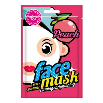 BLING POP PEACH FIRMING + BRIGHTENING veido kaukė, 20 ml
