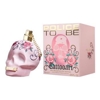 POLICE TO BE TATTOOART parfumuotas vanduo moterims, 75 ml