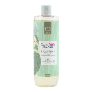 MARGARITA ECO COSMOS NATURAL BEATOS VIRTUVĖ šampūnas su alavijų žele, 500 ml