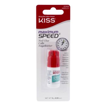 KISS MAXIMUM SPEED nagų klijai, 3 g