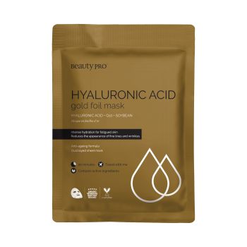 BEAUTY PRO HYALURONIC ACID HYDRATING veido kaukė