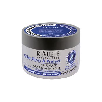 REVUELE COLOUR GLOSS & PROTECT plaukų kaukė, 500 ml