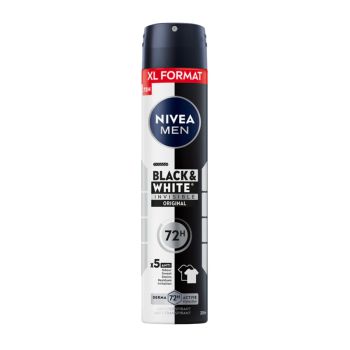 NIVEA MEN BLACK & WHITE INVISIBLE purškiamasis vyrų dezodorantas, 250 ml
