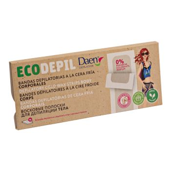 DAEN ECODEPIL kūno depiliacinės juostelės (16 vnt.)