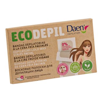 DAEN ECODEPIL veido depiliacinės juostelės (16 vnt.)