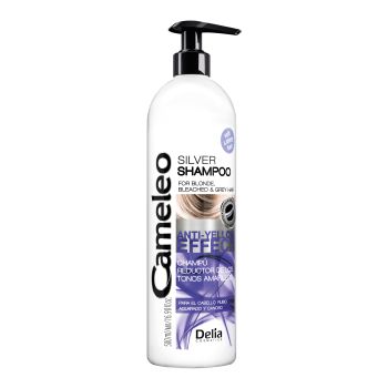 CAMELEO SILVER ANTI - YELLOW EFFECT plaukų šampūnas, 500 ml