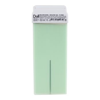 DOLL TE VERDE depiliacinis vaškas su rutuliniu aplikatoriumi, 100 ml