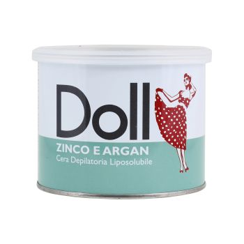 DOLL LIPOSOLUBILE ZINCO & ARGAN kūno depiliacinis vaškas, 400 ml