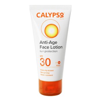 CALYPSO FACIAL SUN SPF30 apsauginis veido kremas nuo saulės, 50 ml