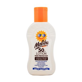 MALIBU KIDS SPF50 apsauginis losjonas nuo saulės, 100 ml