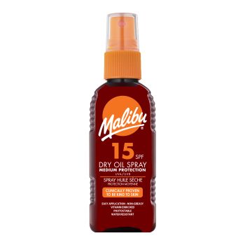 MALIBU SPF15 purškiamasis apsauginis sausasis aliejus, 100 ml