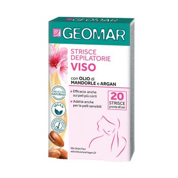 GEOMAR VISO veido depiliacinės juostelės (20 vnt.)
