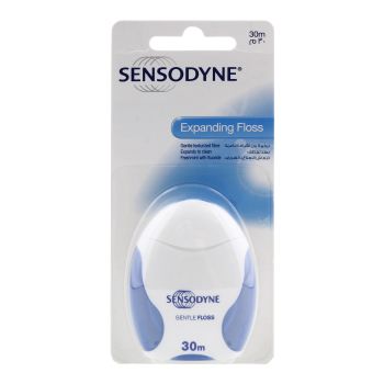 SENSODYNE EXPANDING FLOSS tarpdančių siūlas (30 m)