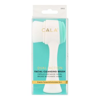 CALA DUAL - ACTION dvipusis veido valymo šepetėlis