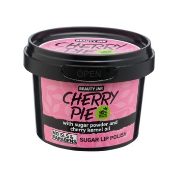 BEAUTY JAR CHERRY PIE lūpų šveitiklis, 120 g