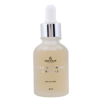 THE SKIN HOUSE SNAIL MUCIN 5000 AMPOULE veido serumas, 30 ml