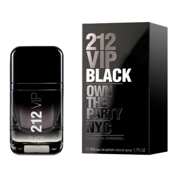 CAROLINA HERRERA 212 VIP BLACK parfumuotas vyrų vanduo, 50 ml