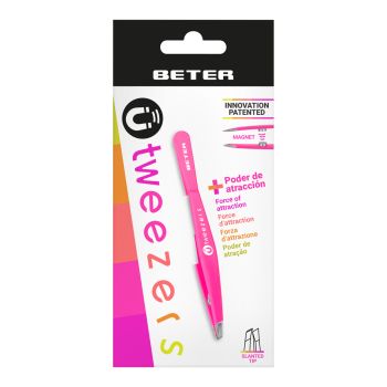 BETER SLANTED TIP pincetas