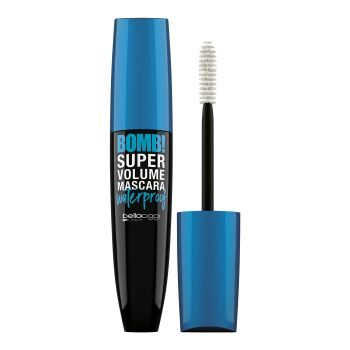 BELLAOGGI BOMB! SUPER VOLUME WATERPROOF blakstienų tušas, 15,5 ml