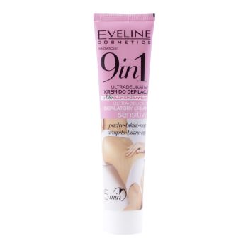 EVELINE 9IN1 ULTRA-DELICATE depiliacinis kremas, 125 ml