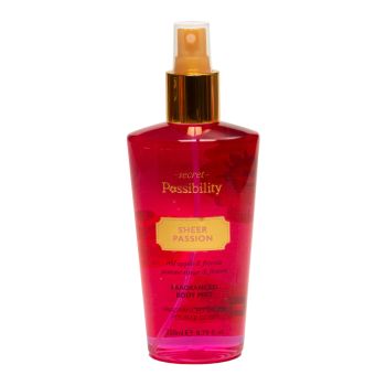 SECRET POSSIBILITY SHEER PASSION kūno dulksna, 250 ml