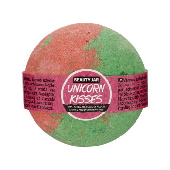 BEAUTY JAR UNICORN KISSES vonios burbulas, 150 g