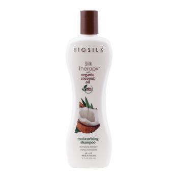 BIOSILK SILK THERAPY MOISTURIZING plaukų šampūnas, 355 ml
